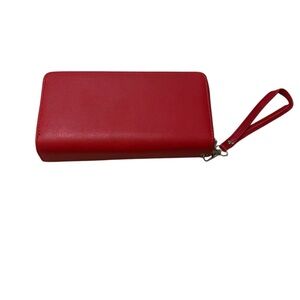 Red Wristlet Wallet